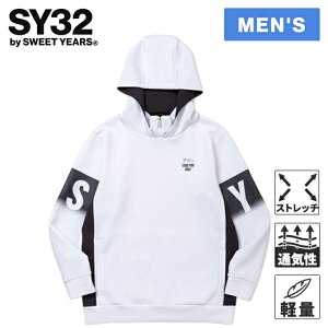 スウィートイヤーズ SY32 メンズ ゴルフウェア カードボードフーディー CARDBOARD HOODIE SYG-25S001