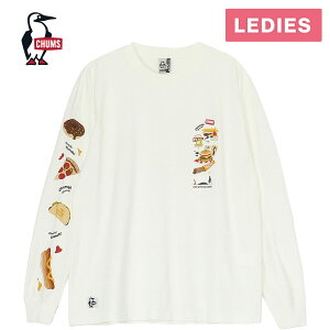 �`�����X CHUMS ���f�B�[�X ����T�V���c �t�@�X�g�t�[�h�����O�X���[�u T�V���c Fast Food L/S T-Shirt CH11-2515