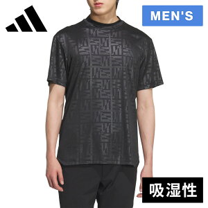 ★セールsale 32〜49%OFF★ アディダスゴルフ adidas Golf メンズ BOSロゴ柄デボス モックネック 半袖シャツ KVH25