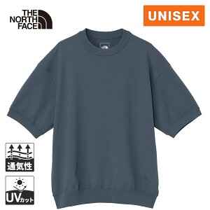 �ő�2,000�~OFF�N�[�|�� 5/18�`5/26 �U�E�m�[�X�E�t�F�C�X �����Y ���f�B�[�X �����V���c �V���[�g�X���[�u���b�v���j�b�g�N���[ S/S Ripple Knit Crew NT12644 THE NORTH FACE �m�[�X�t�F�C�X NB0518
