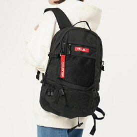 ミルクフェド MILKFED. ネオ エンブロイダリー ビッグ バックパック バー NEO EMBROIDERY BIG BACKPACK BAR