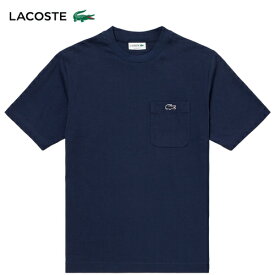 ラコステ LACOSTE メンズ 半袖Tシャツ アウトラインクロックポケットTシャツ TH5581-99