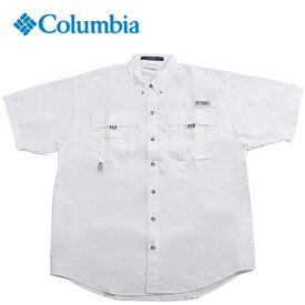 コロンビア Columbia メンズ Tシャツ バハマIIショートスリーブシャツ Bahama II S/S Shirt ホワイト FM7047 100