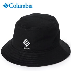 コロンビア Columbia メンズ レディース 帽子 コブクレストバケット ブラック PU5567 010