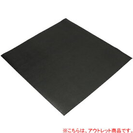 [訳あり]リーディングエッジ LEADING EDGE エクササイズマット フロアマット 110cm×110cm ブラック ESMT-110-T BK