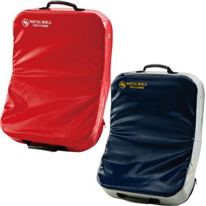 マーシャルワールド MARTIAL WORLD 空手 パンチングミット プロ仕様 ビッグミットネオ マース素材 赤 BM56