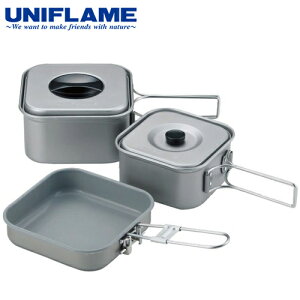 ユニフレーム UNIFLAME 山クッカー 角型 3 No.667705