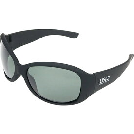 エルエスディーデザインズ LSD Designs 偏光サングラス Dフライマン D.Flyman ラバーブラック/グレーグリーン 4298