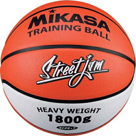 ミカサ MIKASA バスケットボール バスケット 7号 トレーニング 1.8kg ゴム オレンジ/白 B7JMTR O