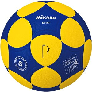 ミカサ MIKASA バスケットボール コーフボールIKF 貼り 黄青 K5-IKF