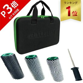 【楽天1位】 ★セールsale 24％OFF★ ガリウム スノーボード ロトブラシセット GALLIUM オリジナルセミハードツールケース入り 000147