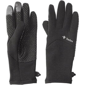 フォックスファイヤー Foxfire メンズ レディース グローブ パワーストレッチグラブ POWER STRETCH Gloves ブラック 5420047 025