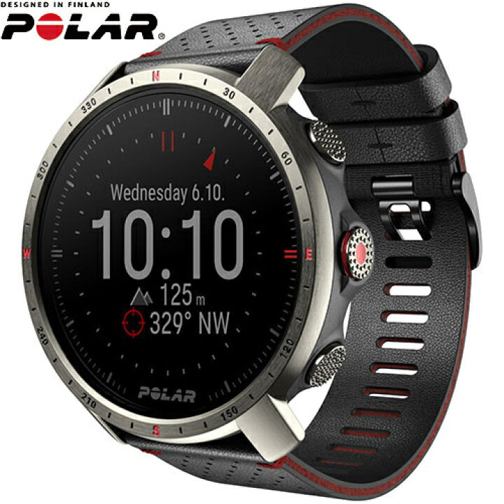 楽天市場】POLAR ポラール スマートウォッチ用 グリットX プロ チタン  