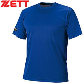 ゼット ZETT メンズ 野球ウェア 練習用シャツ ベースボールTシャツ ロイヤルブルー BOT630 2500