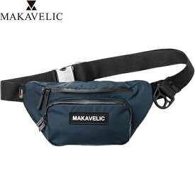 マキャベリック MAKAVELIC ボディバッグ クレセント ウエストバック CRESCENT WAISTBAG ネイビー 3108-10304