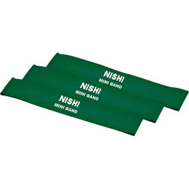 ニシスポーツ NISHI リストウエイト ミニバンド プレトレーニング グリーン NT7930F