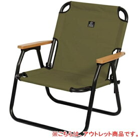 [訳あり]折りたたみ 一人掛け ローチェア カーキ QC-ASC60-T KH クイックキャンプ QUICKCAMP