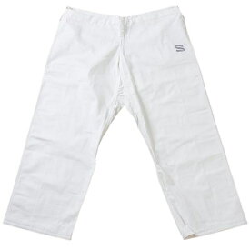 九櫻 KUSAKURA メンズ レディース 柔道着 先鋒 特製二重織柔道衣 ズボンのみ 4.5L号 ホワイト JZP45L