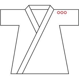 九櫻 KUSAKURA 格闘技 腕ネーム刺繍 3文字 NU3