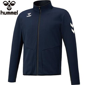 ヒュンメル hummel メンズ レディース サッカーウェア コート トレーニングジャケット インディゴネイビー HAT2095 71