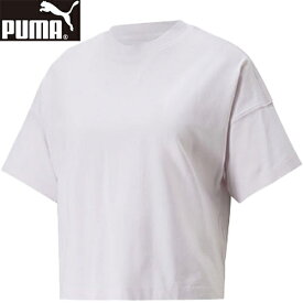プーマ PUMA レディース Tシャツ HER クロップドTシャツ ラベンダーフォグ 849461 17