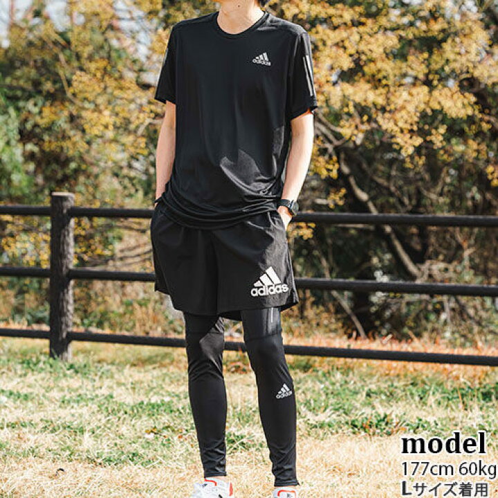 21人気特価 Adidasメンズタイツl レギンス