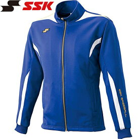 エスエスケイ SSK メンズ レディース フルジップジャケット Dブルー×ホワイト×ゴールド DRF019 6310G