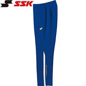 エスエスケイ SSK メンズ レディース 野球ウェア 練習用パンツ ウォームアップパンツ Dブルー×ホワイト×ゴールド DRF019P 6310G