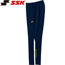 エスエスケイ SSK メンズ レディース 野球ウェア 練習用パンツ ウォームアップパンツ ネイビー×ホワイト×ゴールド DRF019P 7010G