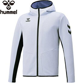 ヒュンメル hummel メンズ レディース サッカーウェア ジャケット トレーニングジップアップフーディー ホワイト HAT2096 10