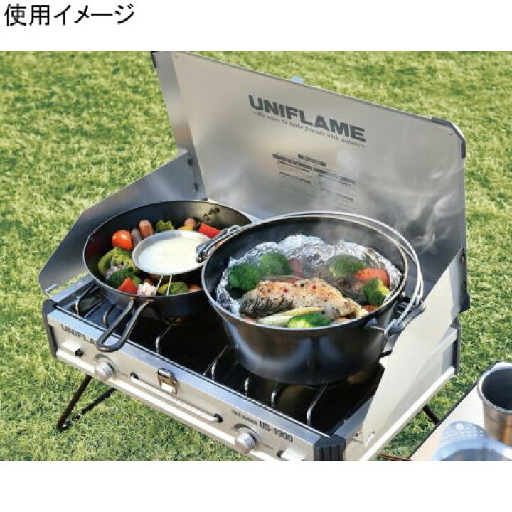 楽天市場】ユニフレーム UNIFLAME ツーバーナー バーベキュー コンロ  