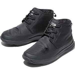 ノースフェイス THE NORTH FACE メンズ レディース アウトドアシューズ ヌプシ トラクション ライト WP チャッカ ブラックナイロン NF52085 KN