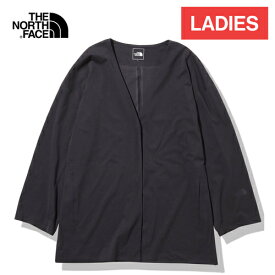 ザ・ノース・フェイス ノースフェイス レディース テックラウンジカーディガン Tech Lounge Cardigan ブラック NTW12262 K カーディガン トップス アウター 羽織 秋 冬