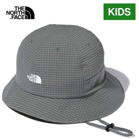 ★セールsale 41％OFF★ ザ・ノース・フェイス ノースフェイス キッズ 帽子 サマークーリングハット Kids' Summer Cooling Hat ヒューズボックスグレー NNJ02206 FG ハット UV 紫外線 おしゃれ バケットハット バケハ