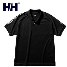ヘリーハンセン HELLY HANSEN メンズ ポロシャツ ショートスリーブ チームドライポロ Team Dry Polo ブラック HH32000 K