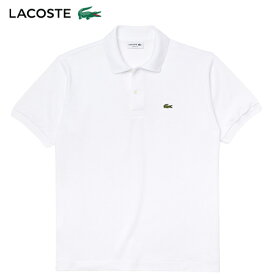 ラコステ LACOSTE メンズ L.12.12 ポロシャツ 無地・半袖 ホワイト L1212LJ-99 001