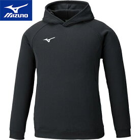 ミズノ MIZUNO メンズ レディース スウェットシャツ プルオーバーフーディー ブラック 32MC0176 09