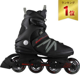 【楽天1位】 ケーツー K2 メンズ インラインスケート キネティック 80 プロ XT KINETIC 80 PRO XT M ブラック/グレー I220204501