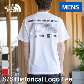 ザ・ノース・フェイス ノースフェイス メンズ 半袖Tシャツ ショートスリーブヒストリカルロゴティー S/S Historical Logo Tee ホワイト/ブラック/アイアンレッド/ミックスグレー NT32407