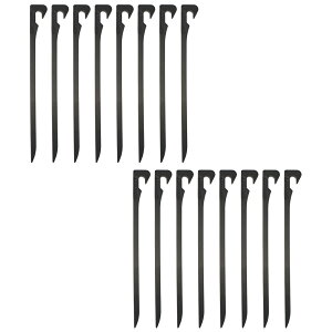 ★エントリーでポイント3倍!10/30迄★鍛造アイアンペグ20cm 8本セット/16本セット QC-FIPG20_8/QC-FIPG20_8*2 クイックキャンプ QUICKCAMP