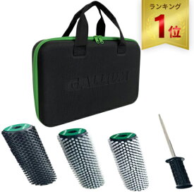 【楽天1位】 ★セールsale 37％OFF★ ガリウム スノーボード ロトブラシセット GALLIUM オリジナルセミハードツールケース入り 000147