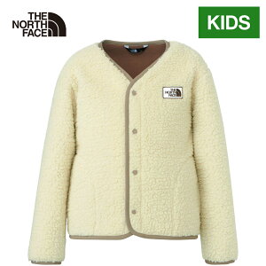 ★10%OFFクーポン 10/24〜10/30★ザ・ノース・フェイス ノースフェイス キッズ ジャケット カドルフリースカーディガン Cuddle Fleece Cardigan グラベル/ラテ/ミッドナイトペトロール NAJ72430