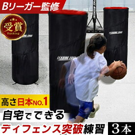 【10%OFFクーポン 10/14〜10/15】 [元Bリーガー監修] バスケ 練習器具 ディフェンス 120cm ダミー マネキン チーム練習 室内 屋外 自主トレ トレーニング用品 ビッグコーン ブロッカー オフェンス練習 1on1 上達 折り畳み SP1014
