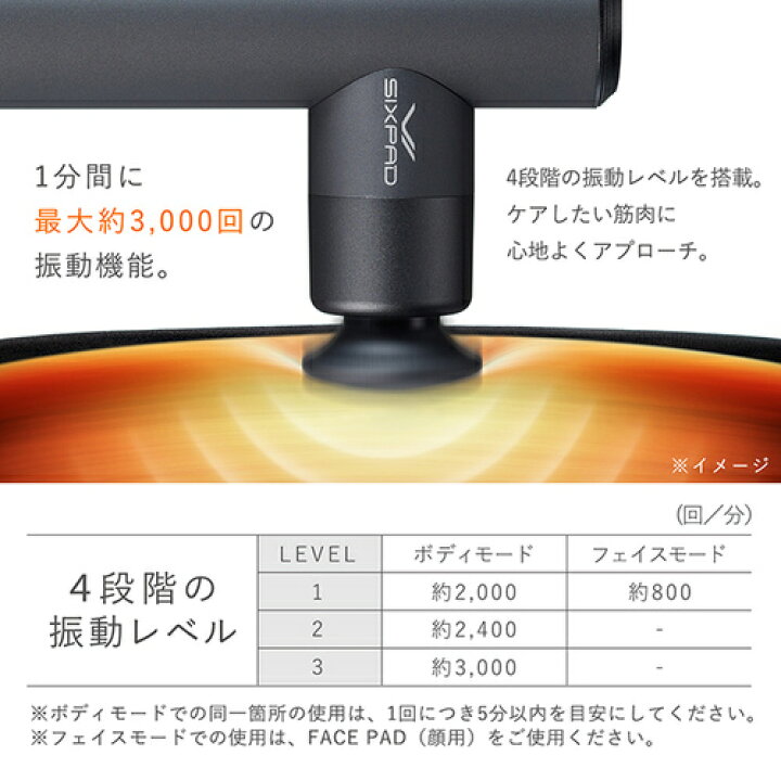 楽天市場】MTG エムティージー フェイシャルエステツール SIXPAD 