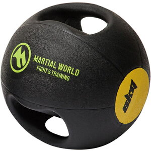 【お得なクーポン配布中】MARTIAL WORLD マーシャルワールド メディシンボール ダブルグリップタイプ 6kg MB6
