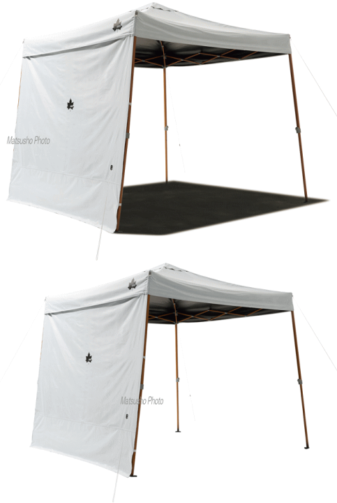 LOGOS Solar Block Side Wall 270 ２枚セット ソーラーブロック サイドウォール 270|ギア|日/火/風除け|Q