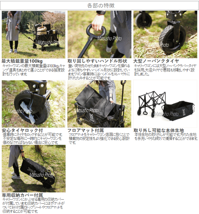 楽天市場】キャリー ワゴン カート ディーオーディー DOD