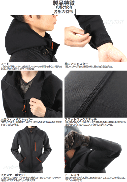楽天市場】Mサイズ インナージャケット ドッペルギャンガー