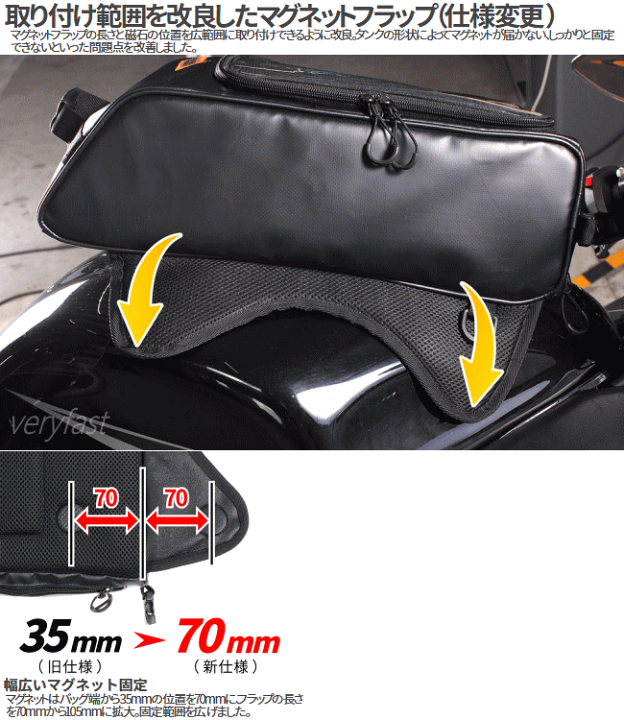楽天市場】DOPPELGANGER バイク用 バッグ タンクバッグ ライダーズ