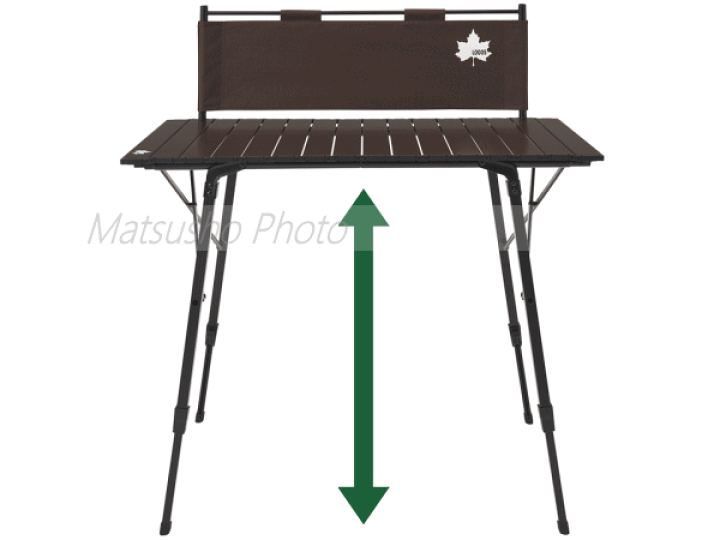 楽天市場】ロゴス テーブル 高さ調節 アジャスターキッチンテーブル